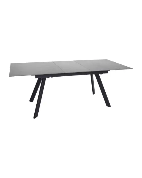 Mesa extensible Planet 160-200x90 negro/antracita
