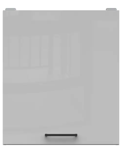 Szafka kuchenna górna Junona Line 50 cm lewa/prawa jasnoszary połysk