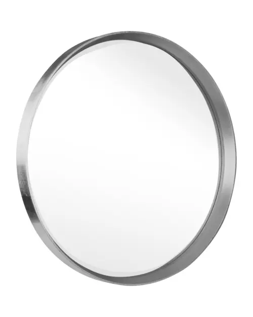 Espejo de pared Valencia 73 cm plateado