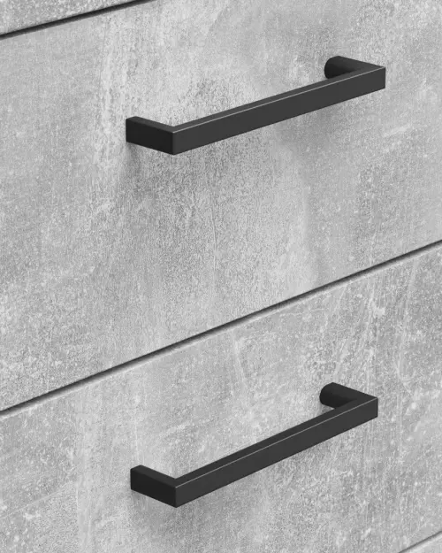 Cómoda MultiDo120 cm con 3 puertas y 2 cajones atelier claro