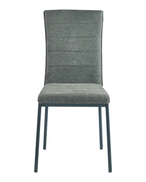 Upholstered chair Edla green