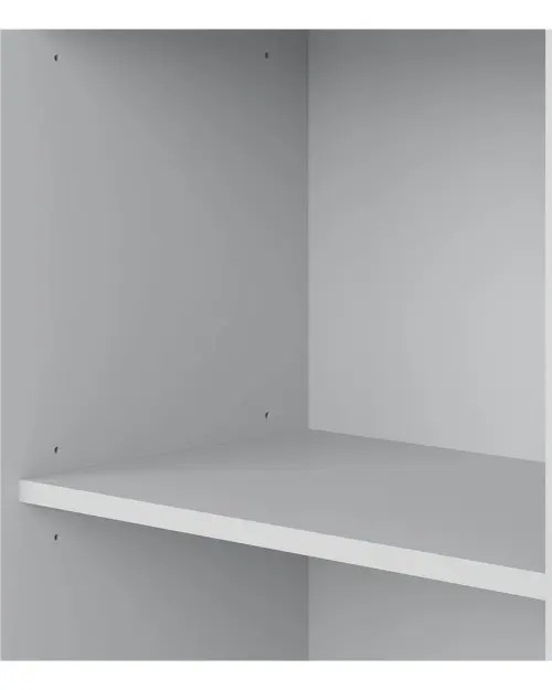 Estantería Office Lux 53 cm con 2 estantes gris