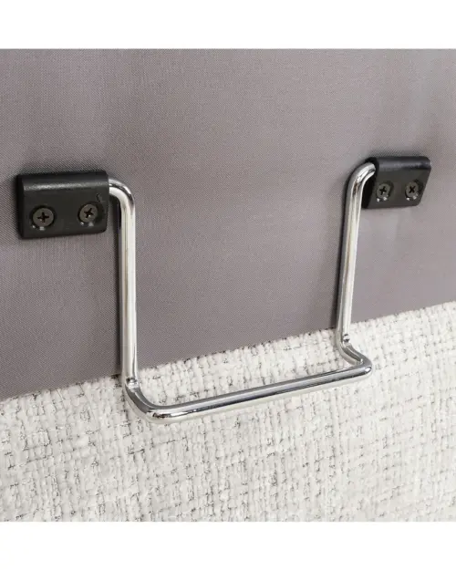 Sofá rinconera izquierda Aguda convertible con arcón beige