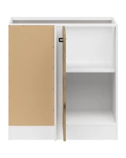 Armario de cocina bajo de rincón Junona Line izquierdo sin encimera roble delano claro 100x60 cm