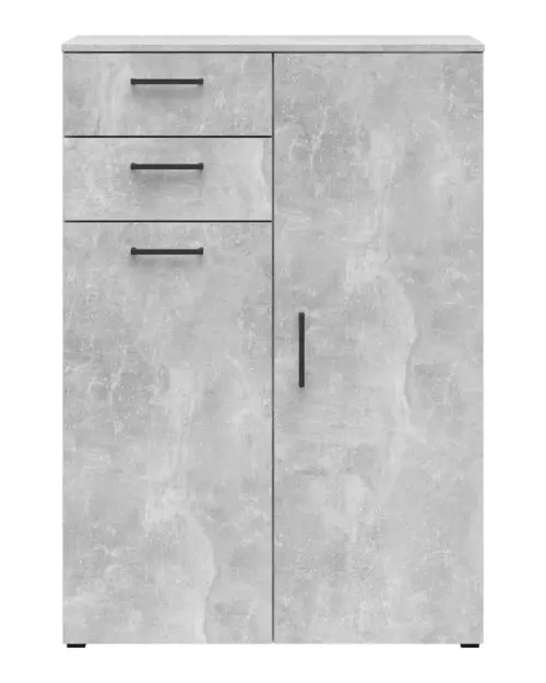 Cómoda MultiDo 80 cm con 2 puertas y 2 cajones atelier claro