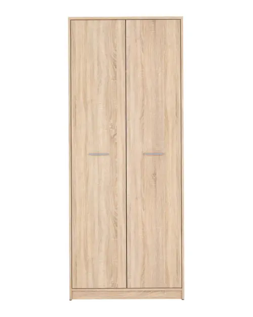 Armario de dos puertas Nepo Plus 80 cm roble sonoma