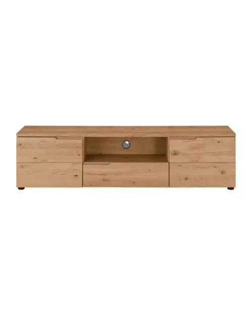 Mueble RTV Spice 165 cm con 2 puertas y un cajón roble natural