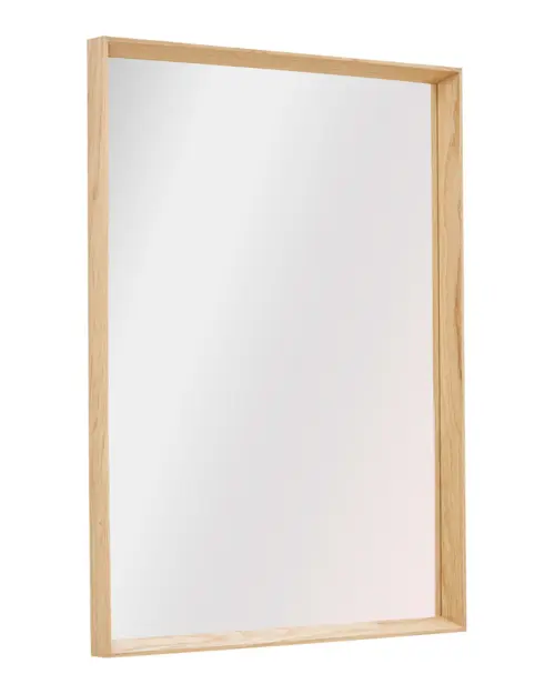 Espejo de pared con marco Inside 52x72 cm marrón