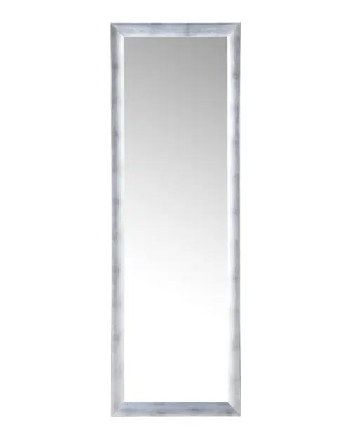 Espejo de pared con marco Orsay II 50x150 cm plateado
