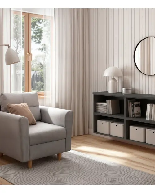 Estantería System 64 con estante grafito