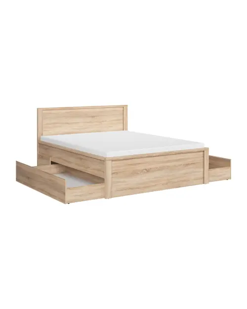 Ліжко Kaspian T 160x200 дуб сонома