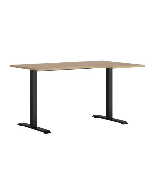 Escritorio de esquina Space Office 140 cm derecho roble artisan