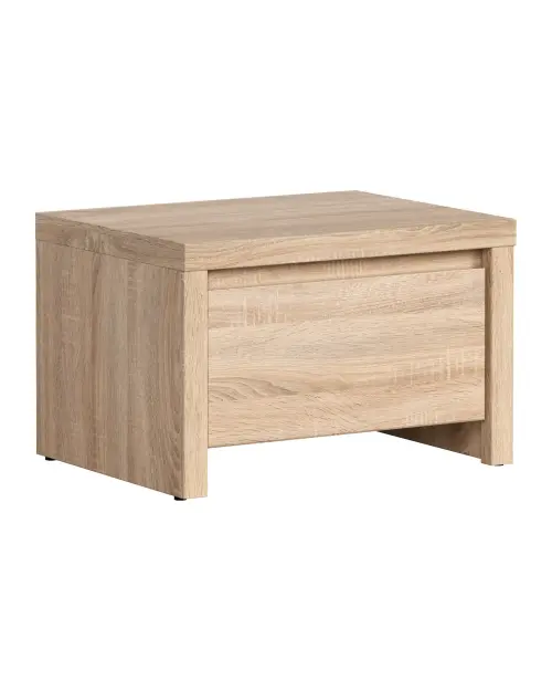 Тумба приліжкова Kaspian 51 см з шухлядою дуб сонома