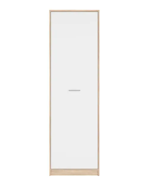 Estantería Nepo Plus 60 cm con puertas roble sonoma/blanco