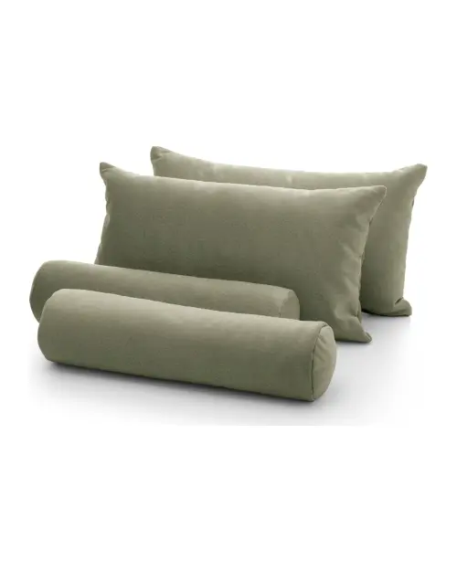 Joy bed pillow set green