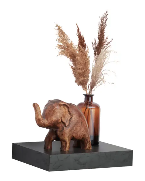 Estante de pared Zack 30 cm antracita