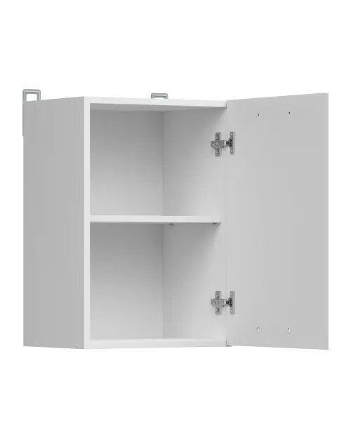 Armario de cocina superior Junona Line 40 cm izquierda/derecha gris claro brillo