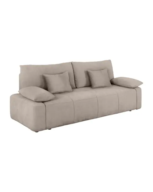 Диван трехместный Hello раскладной с ящиком taupe