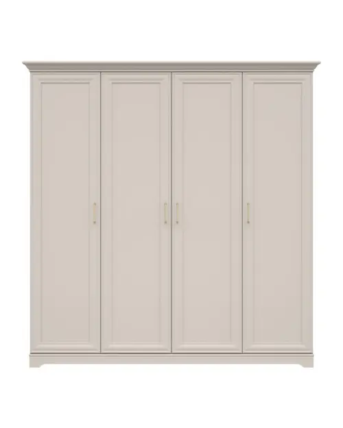 Armario de cuatro puertas Anga 210 cm cachemira