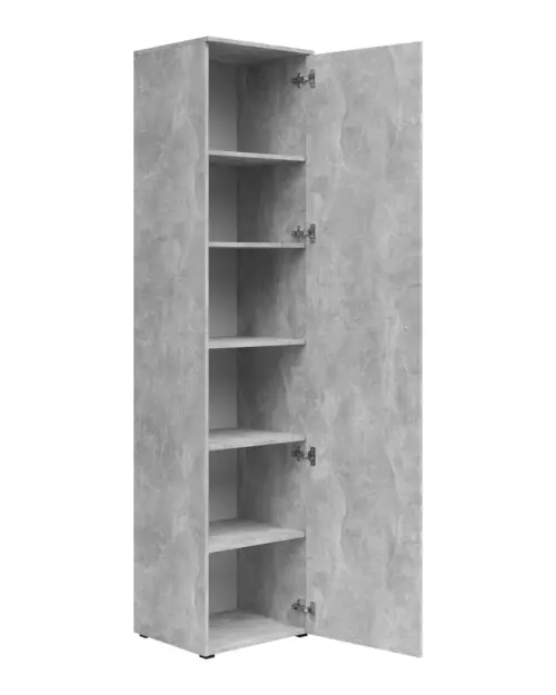 Estantería MultiDo 45 cm con puertas atelier claro