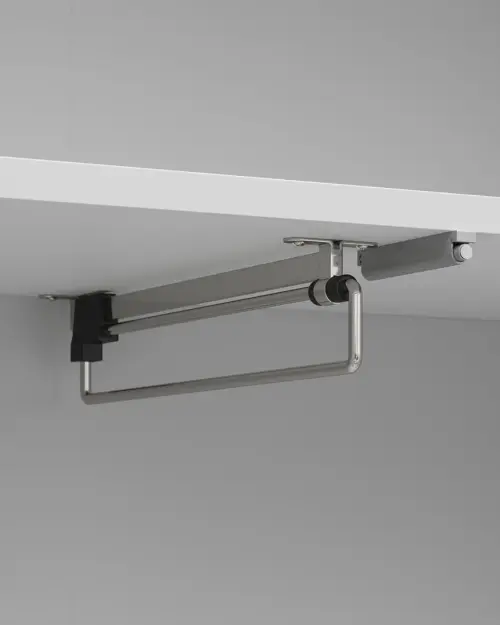 Estantería para recibidor Yamael con puertas roble artisan/blanco