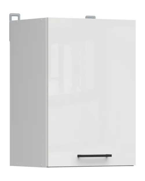 Armario de cocina superior Junona Line 40 cm izquierda/derecha brillo tiza