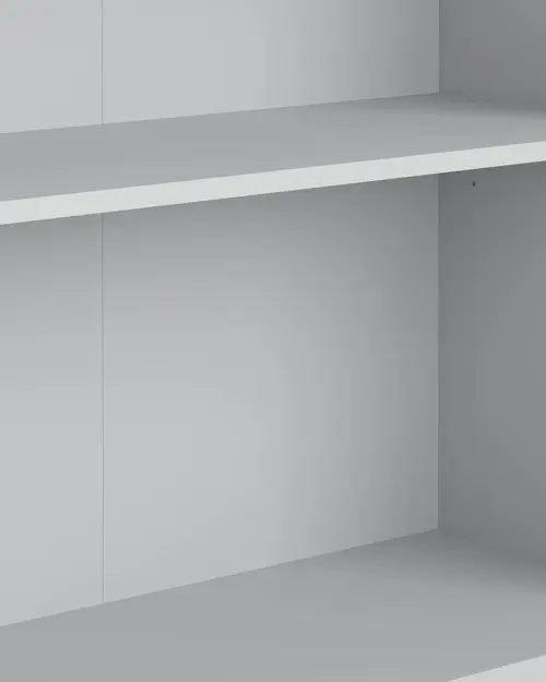 Estantería Office Lux 79 cm con 5 estantes gris