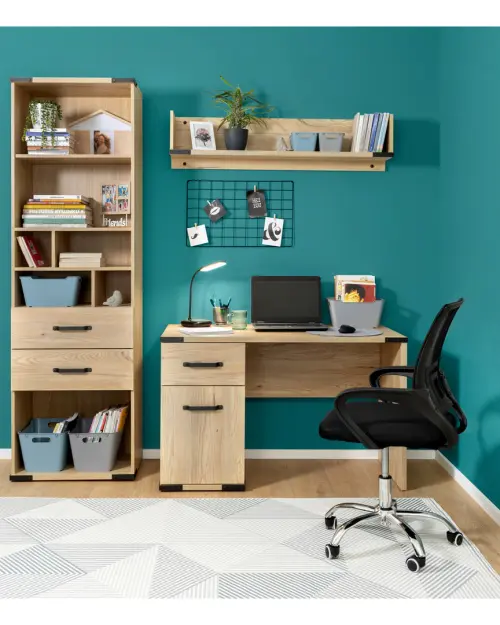 Estante de pared Lara 117 cm fresno belarus