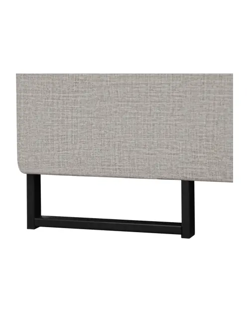 Narożnik lewostronny Aragon rozkładany z zagłówkami i regulowanym siedziskiem beżowy