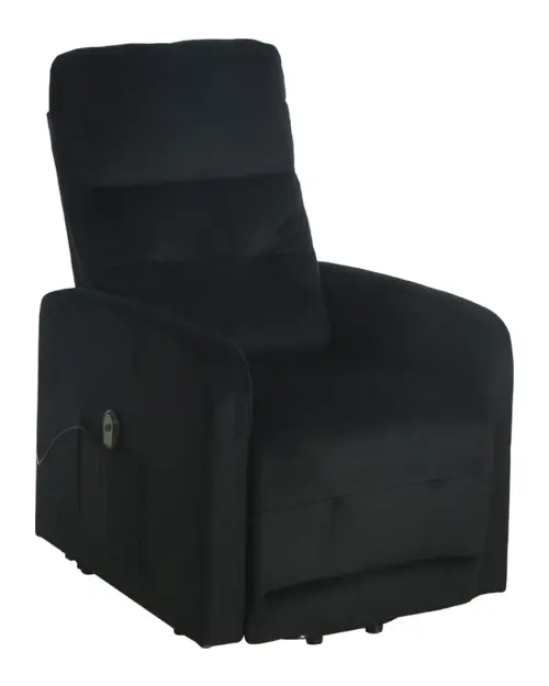 Traditional Grand armchair with relax function black