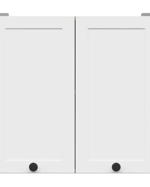 Armario de cocina superior Junona Line 60 cm con 2 puertas roble bernstein/blanco