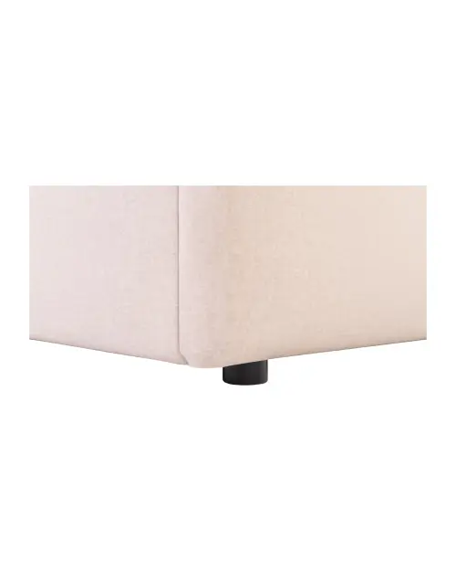 Cama tapizada Nedin 160x200 beige