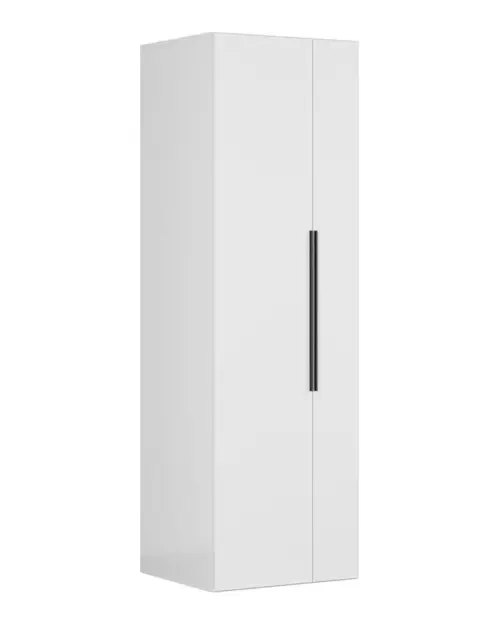 Шкаф двухдверный Flex 75 см белый