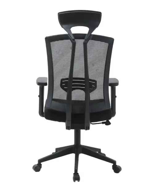 Silla giratoria Nao negra