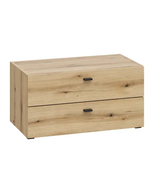 Cómoda System 64 con 2 cajones roble coast evoke