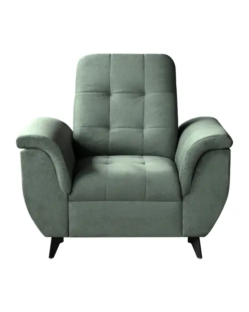 Armchair Doria velvet green