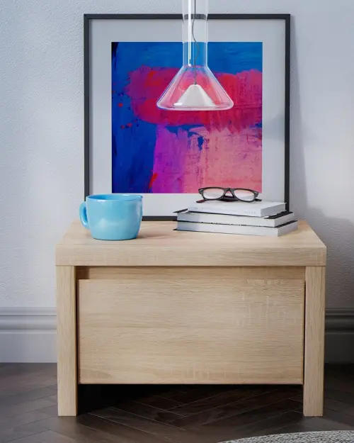 Zapatero Kaspian 66 cm roble sonoma