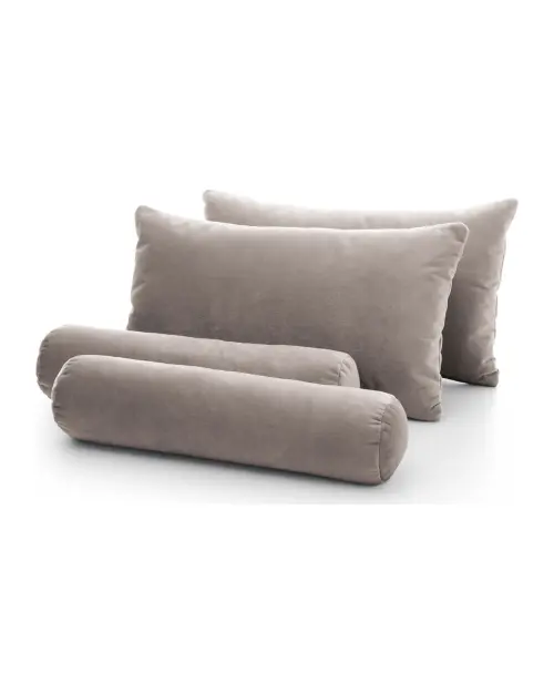 Zestaw poduszek do łóżka Reve beżowy