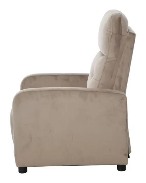 Tradycyjny fotel Monti z funkcją relax beżowy