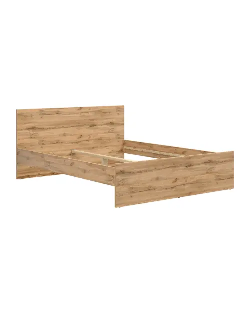 Cama Zele 160x200 roble wotan