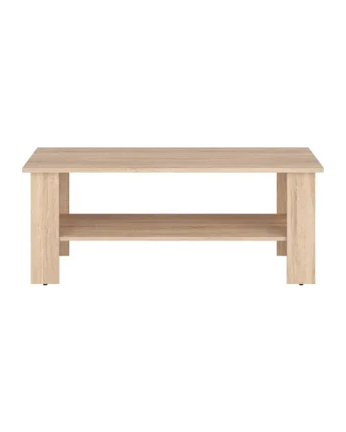 Mesa de centro Nepo Plus 115x56 con estante roble sonoma