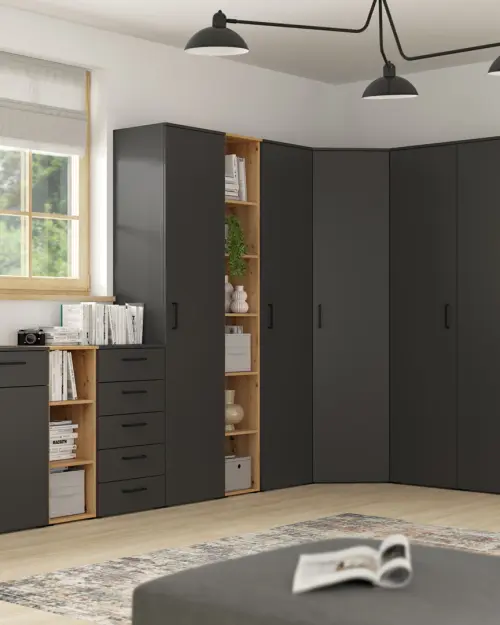 Armario MultiDo 45 cm de una puerta atelier claro