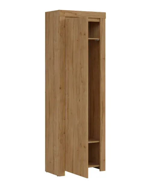 Estantería Holten 69 cm con puertas roble waterford