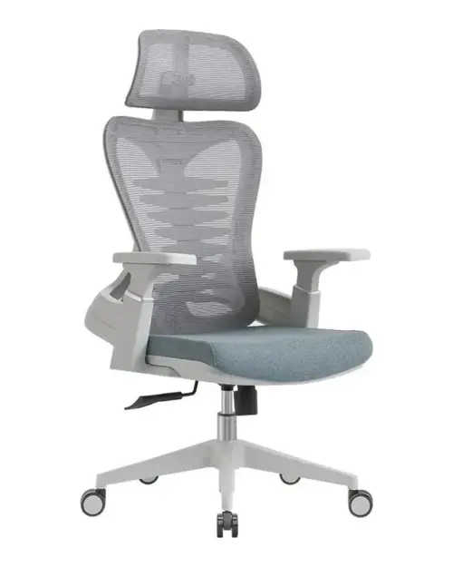 Silla giratoria Torino gris