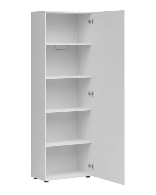 Estantería Neno 60 cm con puertas blanca