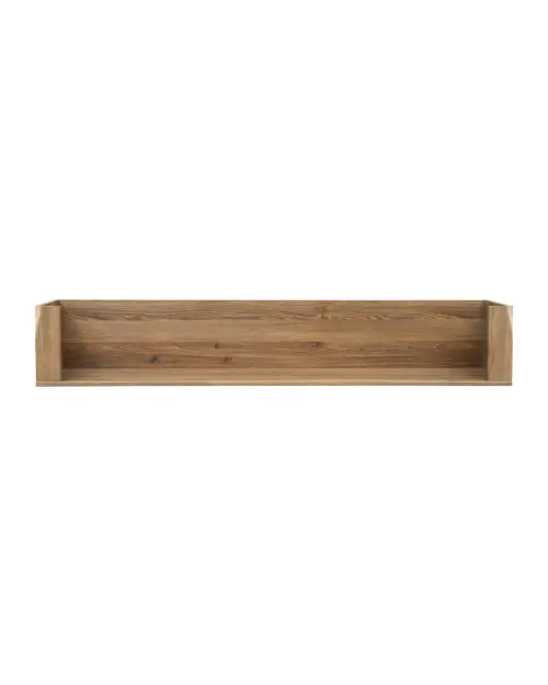 Estante de pared Bergen 156 cm alerce sibiu dorado