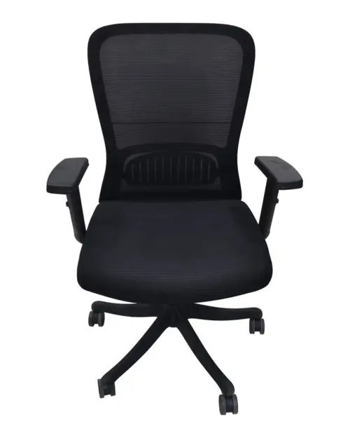 Silla giratoria Sid negra