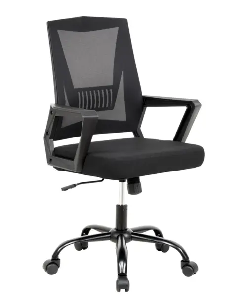 Silla giratoria Yuki negra