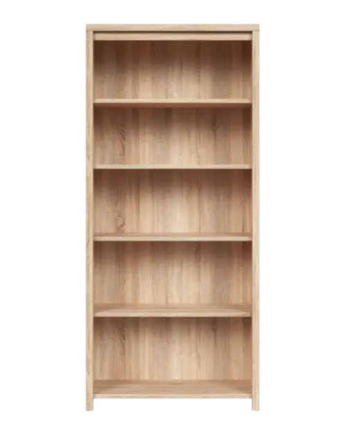 Стелаж Kaspian 90 см з 4 полицями дуб сонома