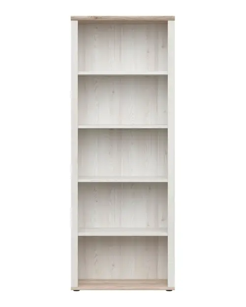 Estantería Romance 76 cm con 4 estantes alerce sibiu claro